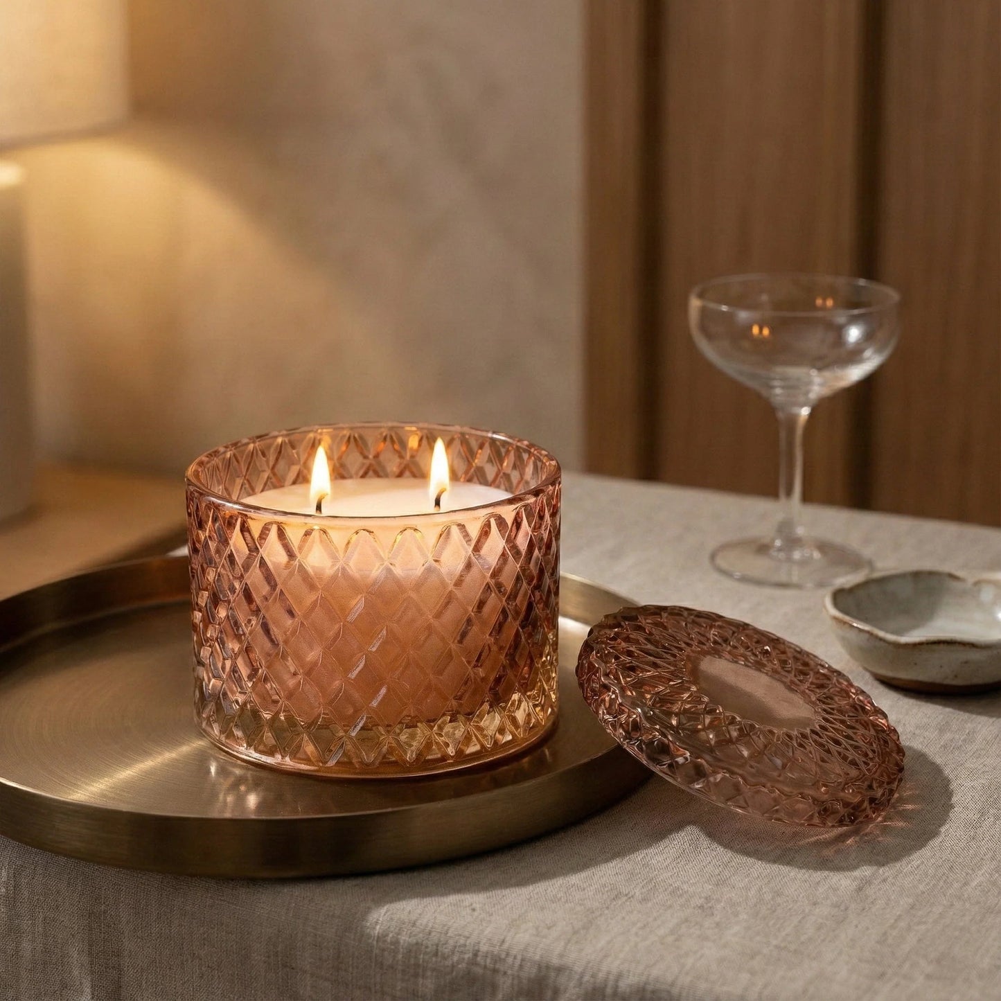 Pomegranate & Cassis Scented Candle