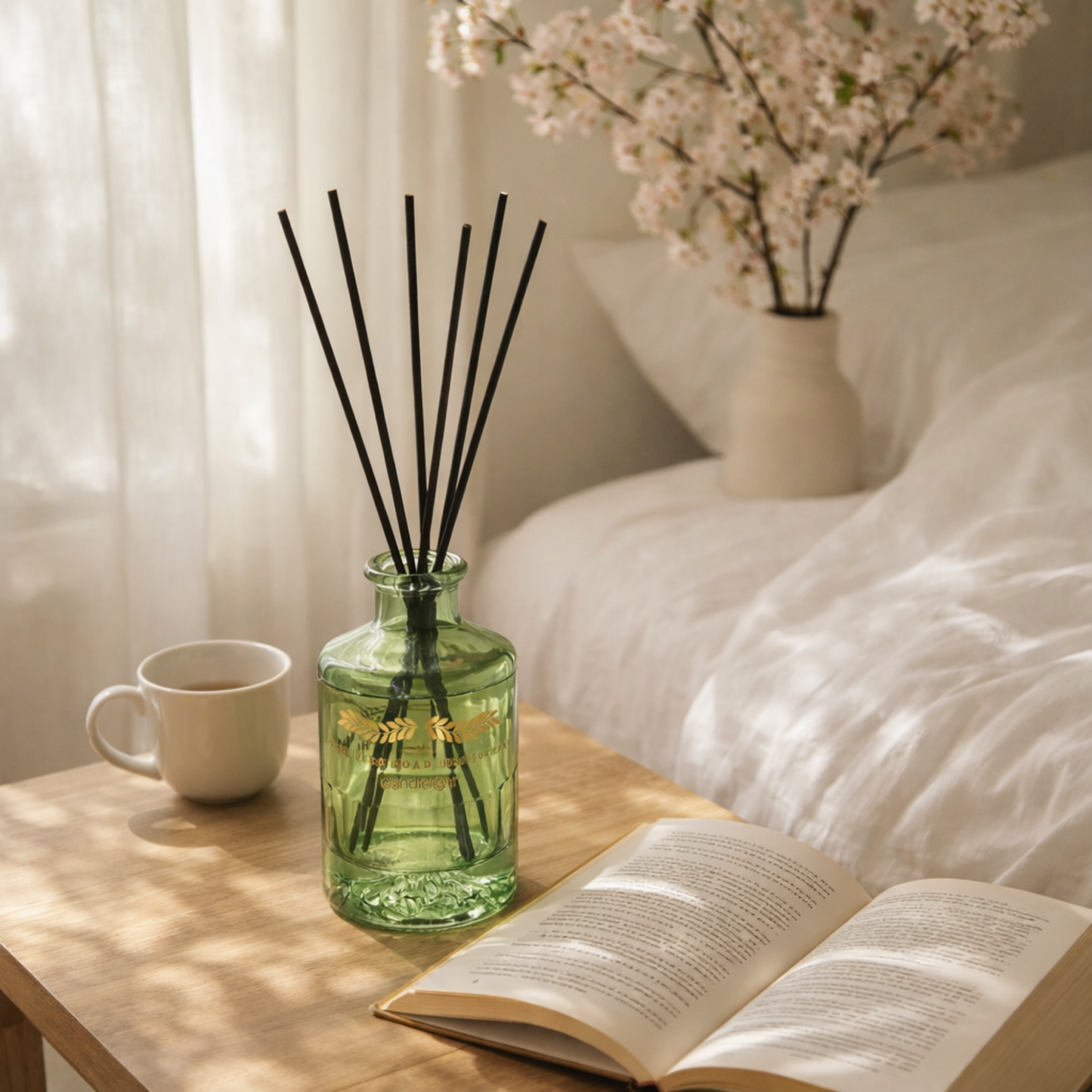 Luxury Cherry Blossom Scent Reed Diffuser