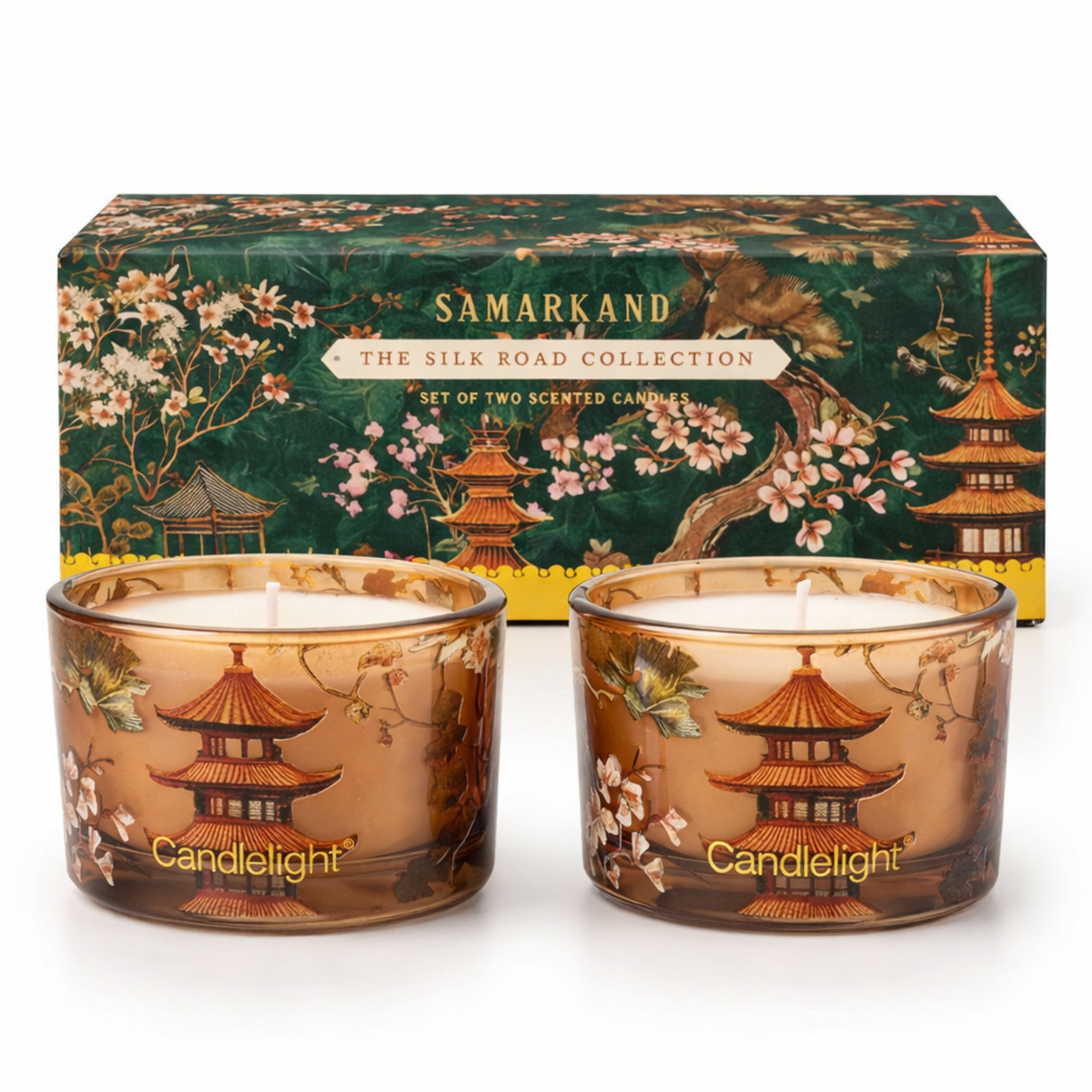 Moroccan Cinnamon Scented Candle Gift Set